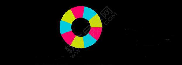 ai怎么制作彩色旋轉圓環效果