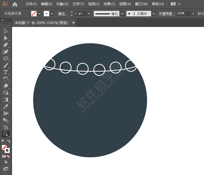 ai怎么畫手機主題商店圖標