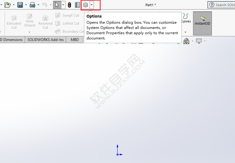 solidworks2020英文改中文的方法