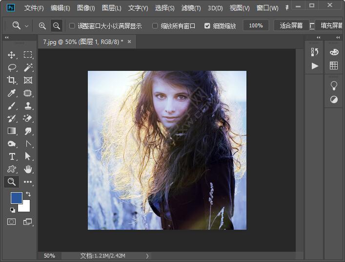 應用PS填充圖層校正照片顏色的方法