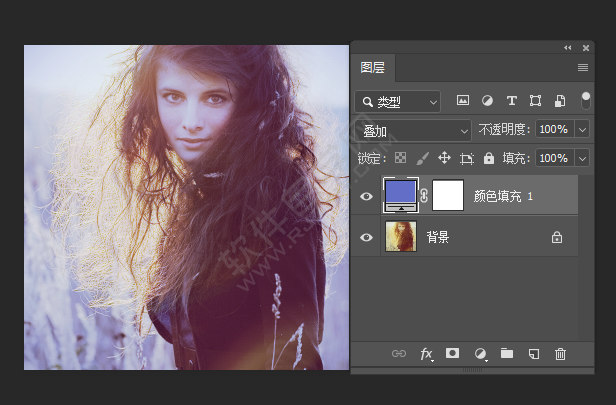 應用PS填充圖層校正照片顏色的方法
