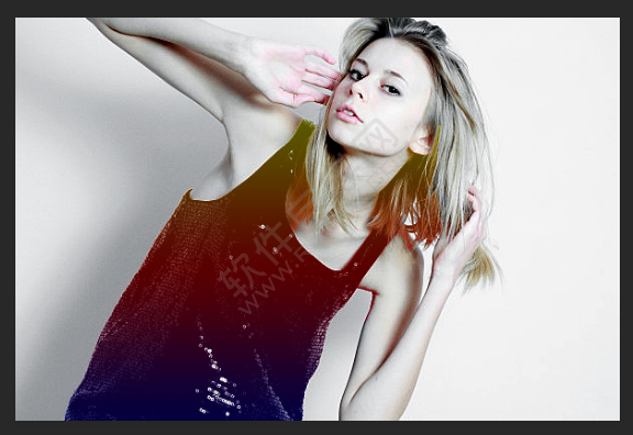 PS怎么給部分區(qū)域加漸變填充圖層