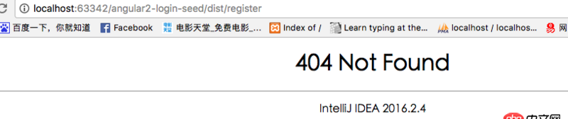 angular.js - 用angular2-cli打包項目之后，跳轉路由刷新會報404的錯誤