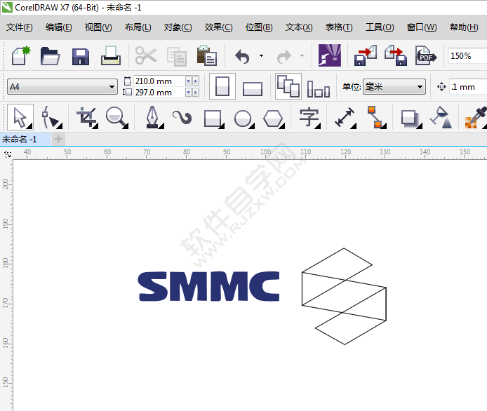 CDR設計沈治機械LOGO矢量圖
