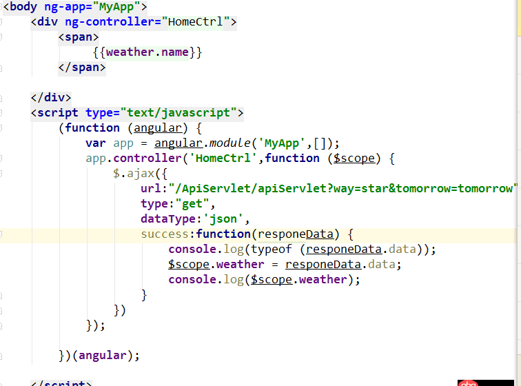 jquery - angularjs的數據為什么渲染不到頁面上?數據獲取到了,我的代碼哪里出了錯了?