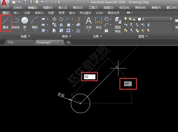 CAD怎么畫延遲開關(guān)符號(hào)