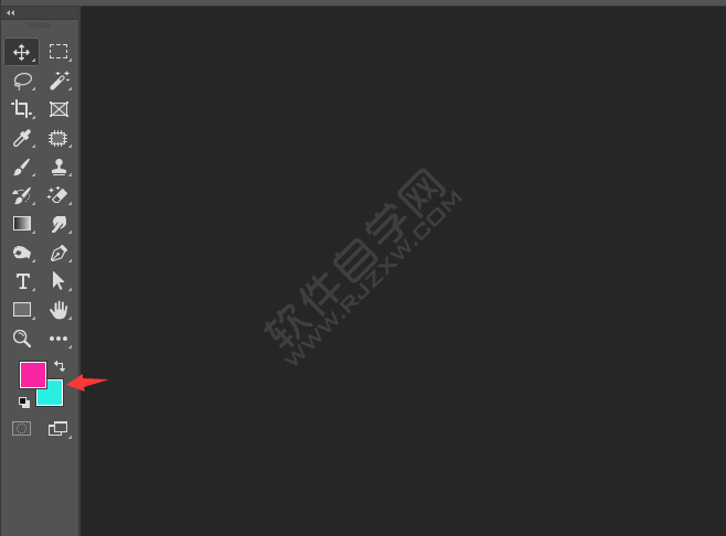 ps前景色與背景色怎么設置的方法