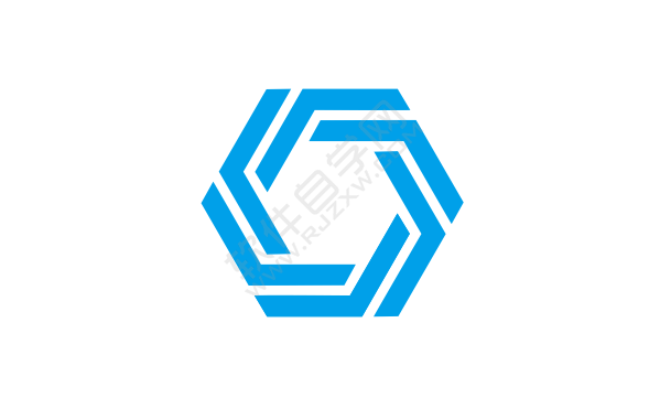 CDR設(shè)計(jì)一個(gè)L六邊形的LOGO
