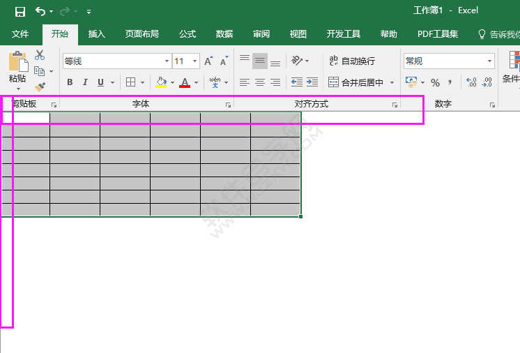 EXCEL2016怎么顯示和關閉標題的方法