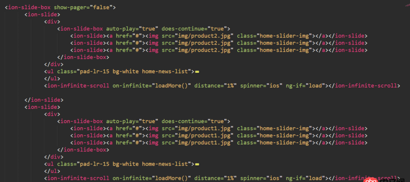 angular.js - 關于ionic 1.3版的選項卡實現效果