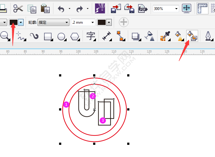 教你怎么用cdr設計UL認證圖標