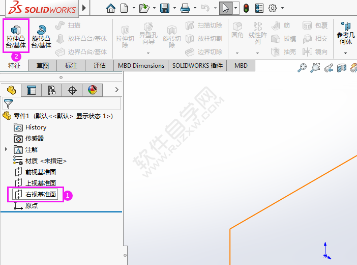 用solidworks畫(huà)驅(qū)動(dòng)桿的方法
