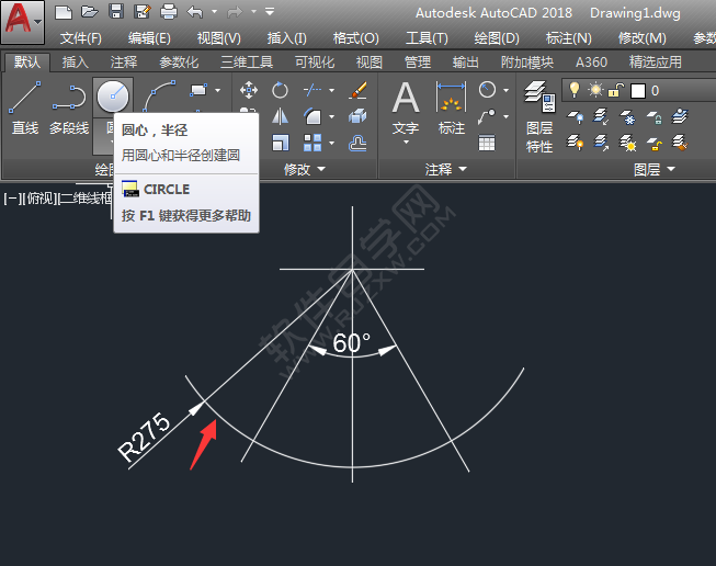 怎么用CAD圓畫相切圓圖形練習