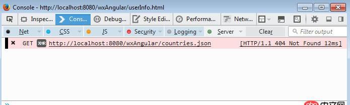 angular.js - 為啥我的angular一直說找不到本地的json數據