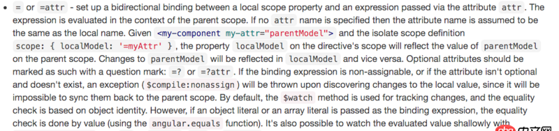 angular.js - angular自定義指令中如何監(jiān)視屬性值的變化