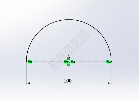 SolidWorks支撐的圓環的畫法