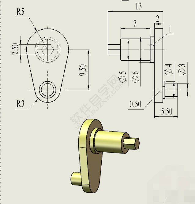 SolidWorks做豎直兜圈子平臺裝置