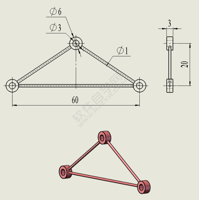 SolidWorks做豎直兜圈子平臺裝置