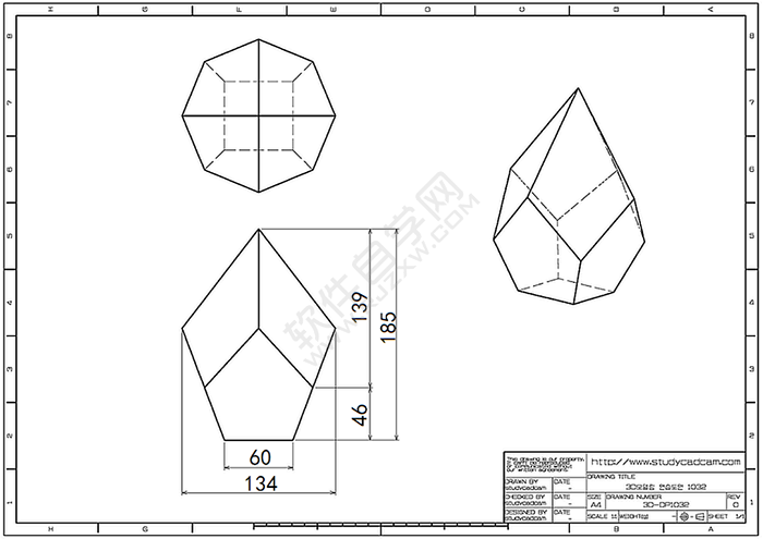 SolidWorks做一個簡單的拉伸、切除練習