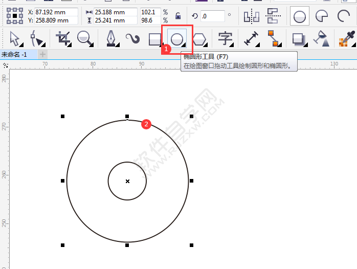 CDR畫一個(gè)餅干卡通圖