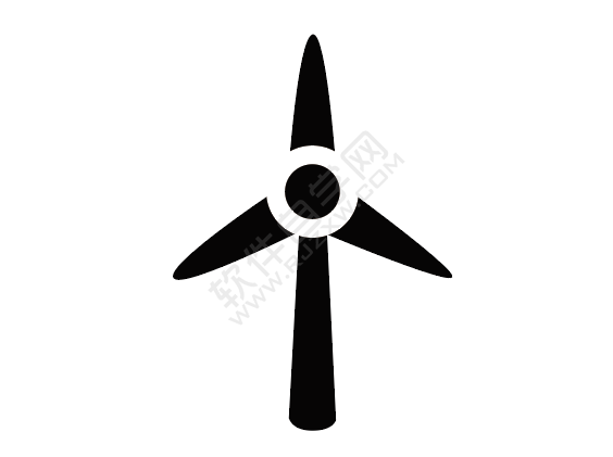 ai怎么畫風機圖標