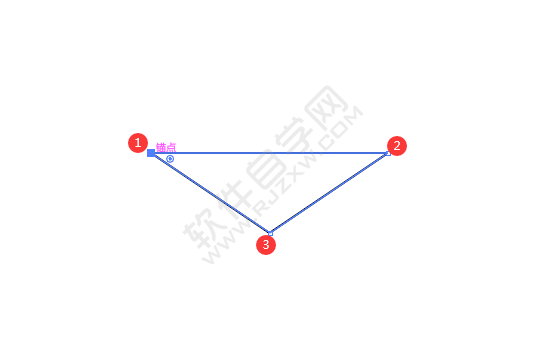 ai怎么畫鈍角三角形
