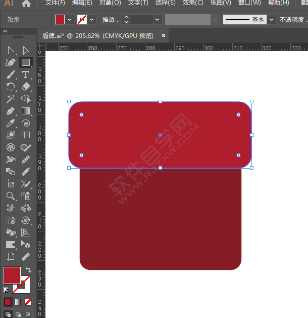 ai怎么畫禮物圖標