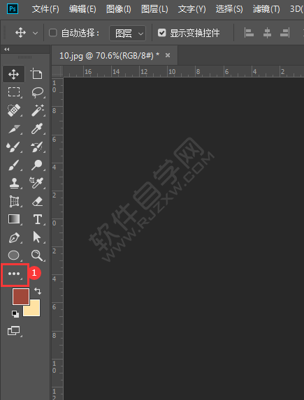 ps裁剪工具不見了怎么找