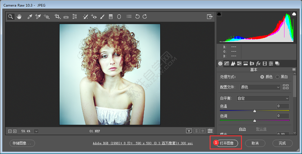 ps怎么打開nef文件