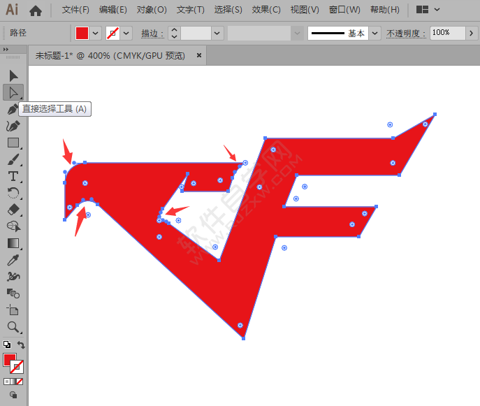 用AI怎么設(shè)計(jì)一個cf圖標(biāo)