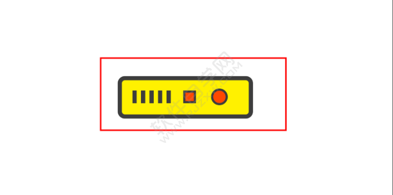 ps怎么畫一個路由器圖標