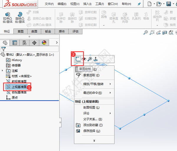 solidworks新手練習圖紙的繪制