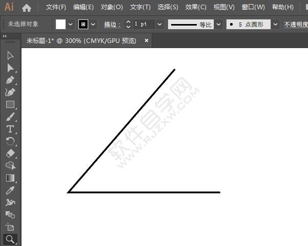 用ai鋼筆畫直角怎么設(shè)置圓角
