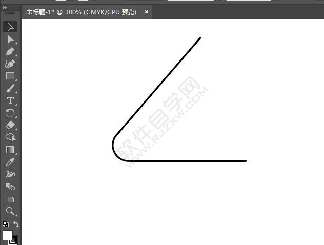 用ai鋼筆畫直角怎么設(shè)置圓角