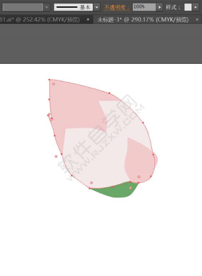 ai怎么設(shè)計(jì)豎屏的荷塘素材