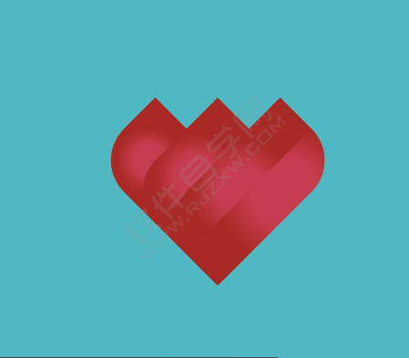 ai怎么設(shè)計折疊心形