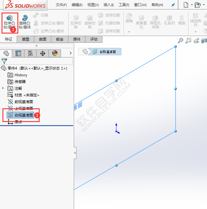 SolidWorks新手建模練習題-025