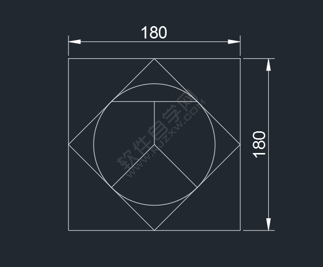 CAD二維練習(xí)題（02）繪制的方法