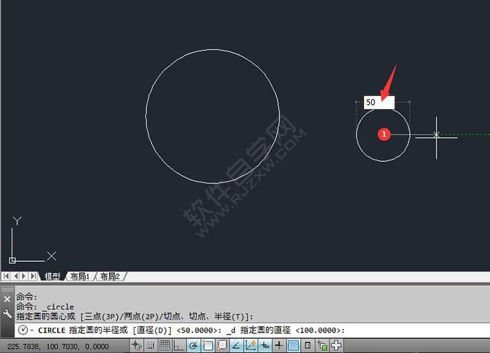 在CAD中有多少種畫圓的方法