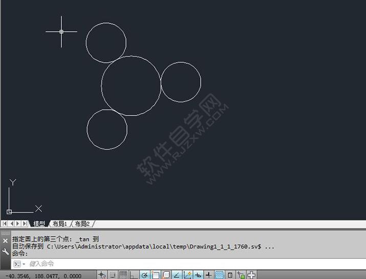 在CAD中有多少種畫圓的方法