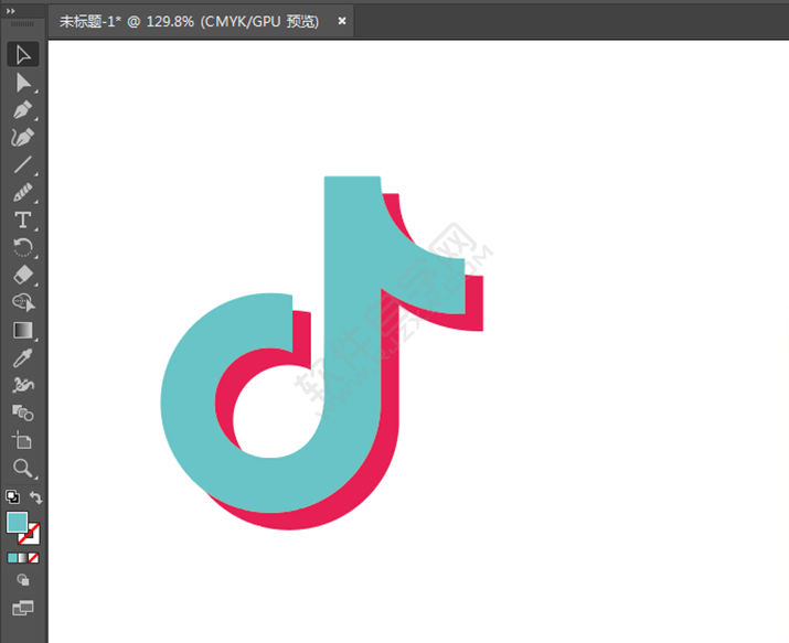 ai怎么設計抖音LOGO