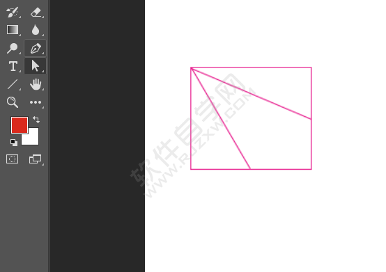 怎么在ps里畫(huà)斜直線