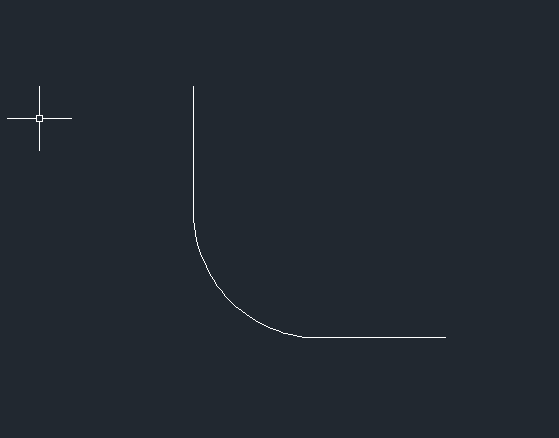 cad怎么把鈍角變成圓角