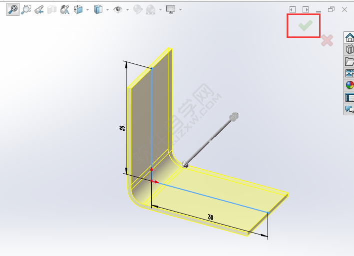 solidworks基體法蘭怎么用