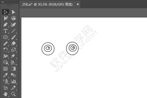 ai繪制青蛙頭像