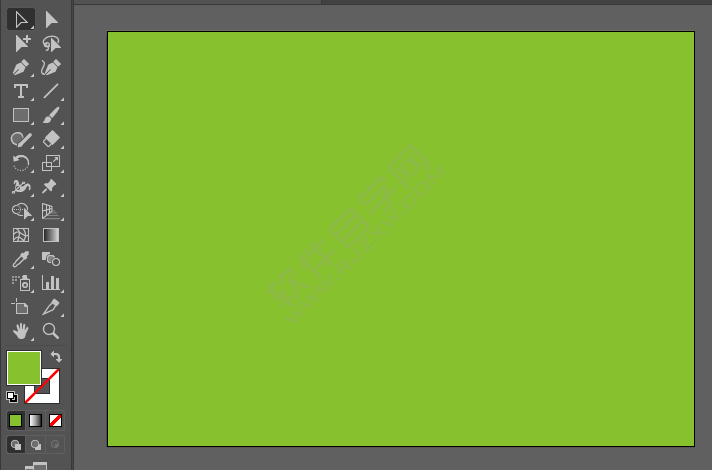 ai怎么改畫布背景色