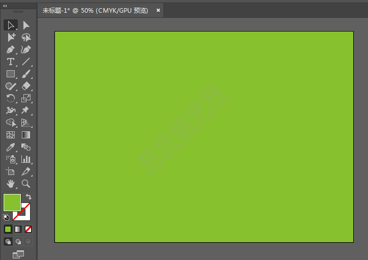 ai怎么改畫布背景色