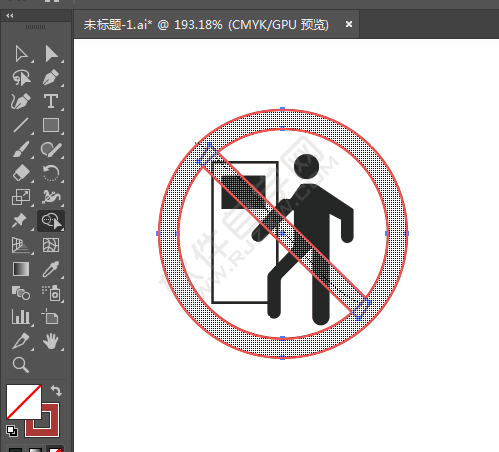ai繪制機房重地閑人免進的標識