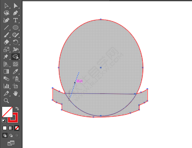 ai繪制圓形彩帶標(biāo)貼的方法