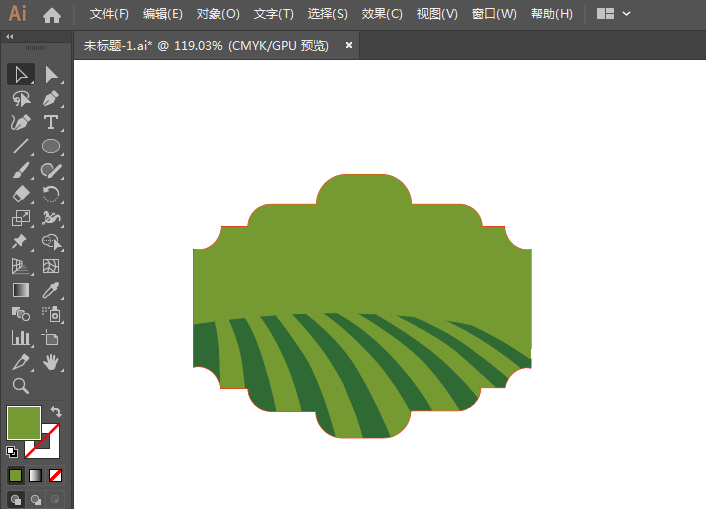 創意貼紙用ai設計的方法